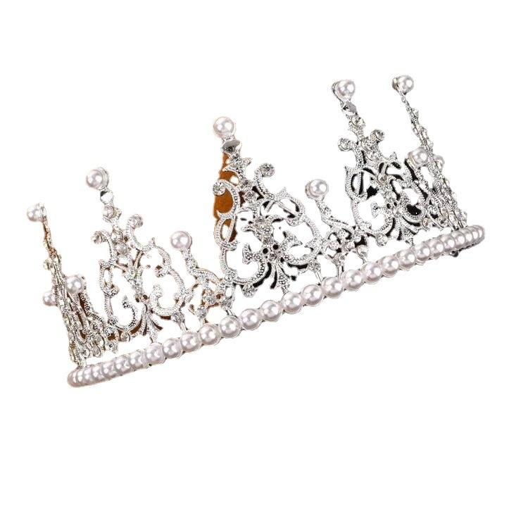 Metalna dekoracija za tortu, korona u stilu princeze, rekviziti za pečenje i zabave (rekvizit za uređenje prostora)