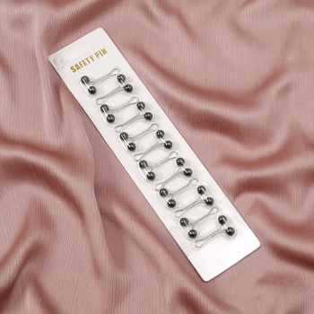 LOVOSME broš za šal, jednostavan ženski stil, oblik U, elektroplatiranje, legura, umjetni dragulji/poludrago kamenje