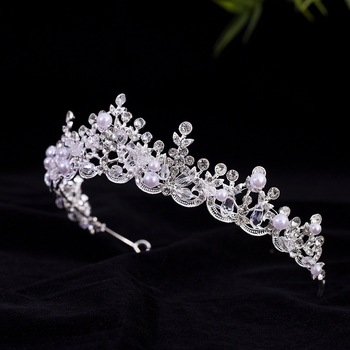 Nuotakos karūna iš lydinio – karūna, kristalai, elektroplatinavimo danga