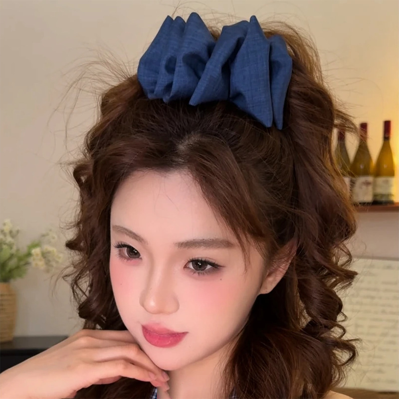 Ručno izrađen Meatball Clip klips za kosu za stiliziranje bun-a - za žene, sladak stil, svježe i slatko, bez ugrađenih umetaka