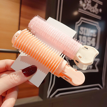 Korejskog stila geometrijska plastična kopča za kosu za sigurno oblikovanje korijena — ručna izrada, neovisno pakiranje