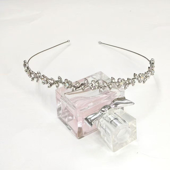 Čelenka s kristalima u obliku lista – dijamantna obrada, ugradnja od cinkova legura, podrijetlo Jinhua, za žene