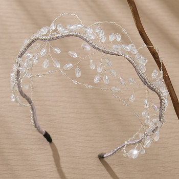 Mianino Kristályos esküvői hajpánt, kézzel készített hálós dizájn, modell TS-J2929, nőknek, 2025 tavasz