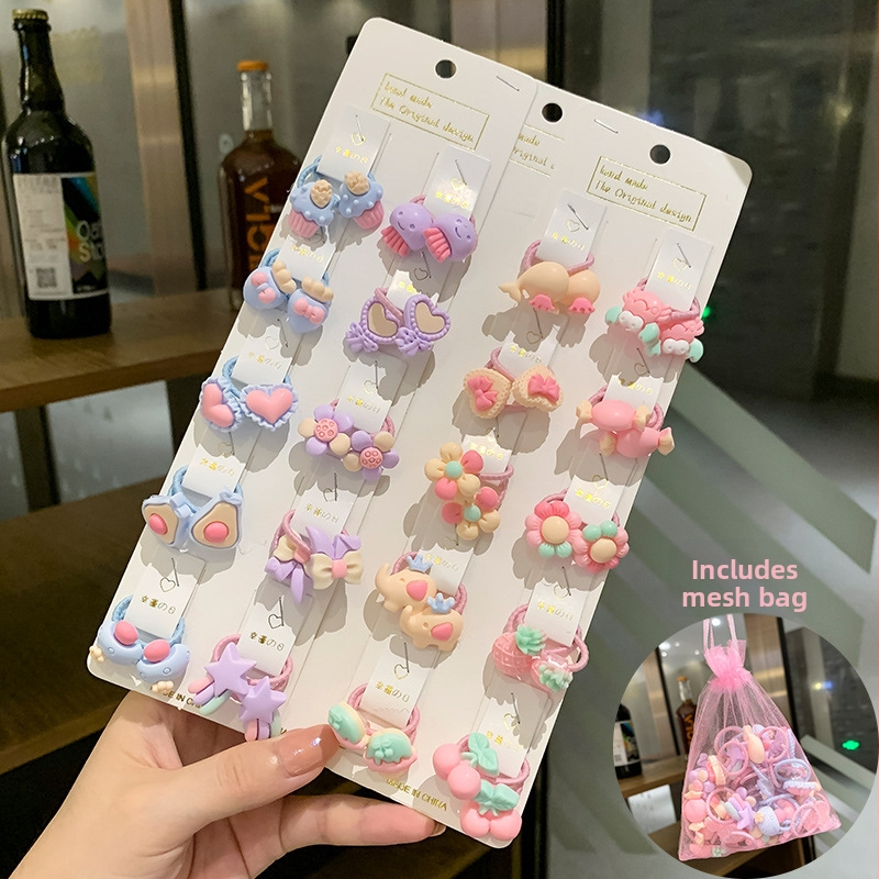 Bērnu galvas aksesuārs – akrila apaļā matu lente, burvīgs un svaigs stils, vasara 2022