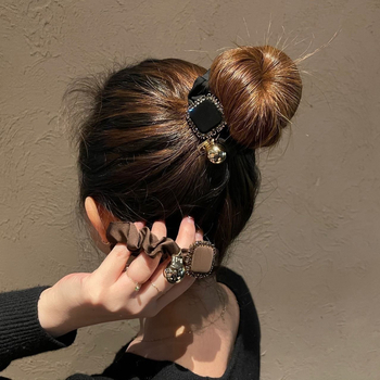 Prsten za kosu – od tkanine, ručna izrada, korejski stil, visoka elastičnost