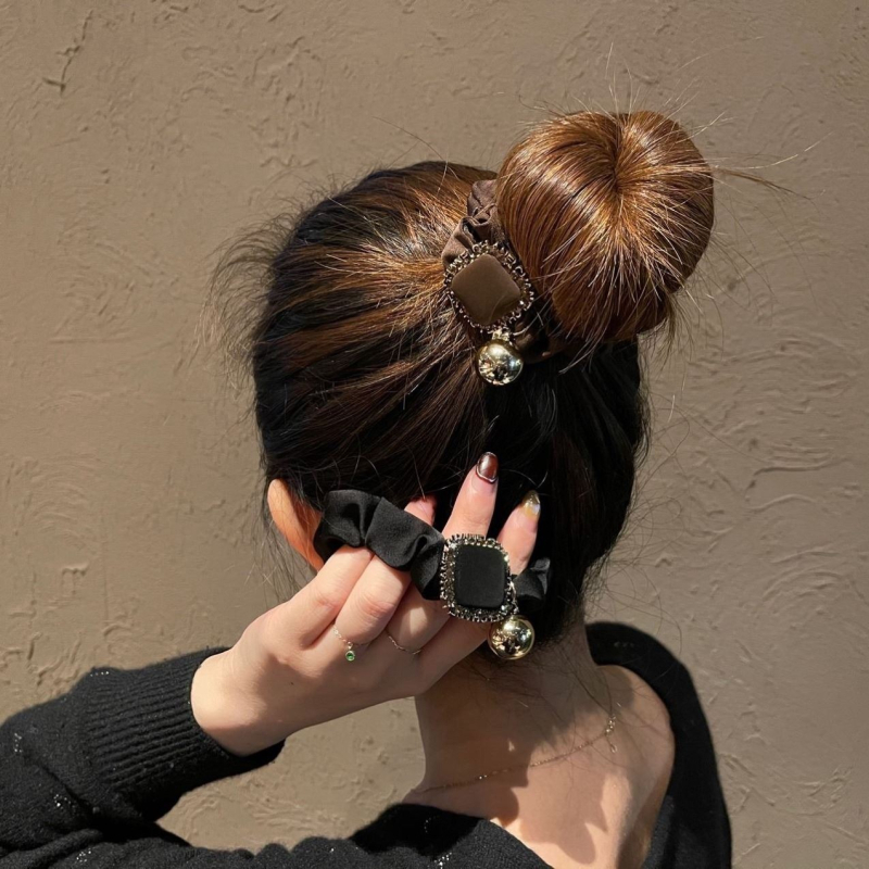 Prsten za kosu – od tkanine, ručna izrada, korejski stil, visoka elastičnost