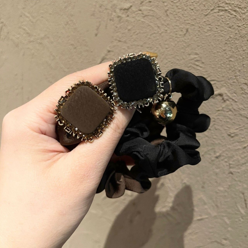 Prsten za kosu – od tkanine, ručna izrada, korejski stil, visoka elastičnost