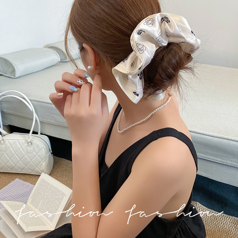 Scrunchie za kosu, tkanina, ručna izrada, novi kineski stil, visoka elastičnost
