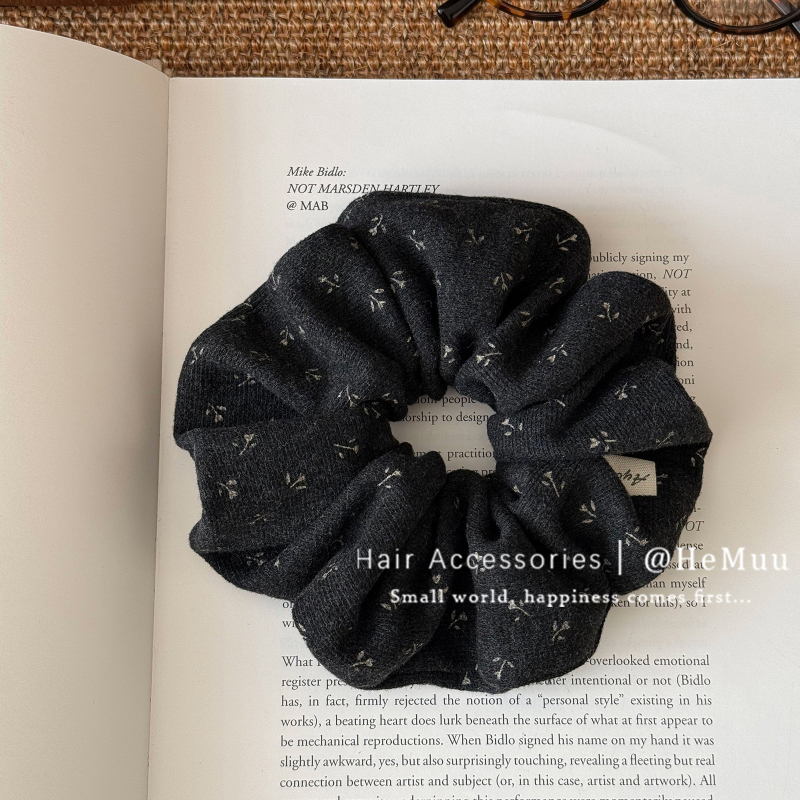 Korejski stil – mala cvjetna pletena gumica za kosu – Materijal: tkanina; Proces: pletenje; Visoka elastičnost; Modni gradski stil