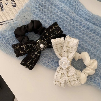 Camellia žiedų plaukų žiedas, audinys, rankų darbas, Korėjos stilius, žiema 2022