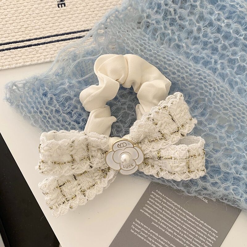 Camellia žiedų plaukų žiedas, audinys, rankų darbas, Korėjos stilius, žiema 2022