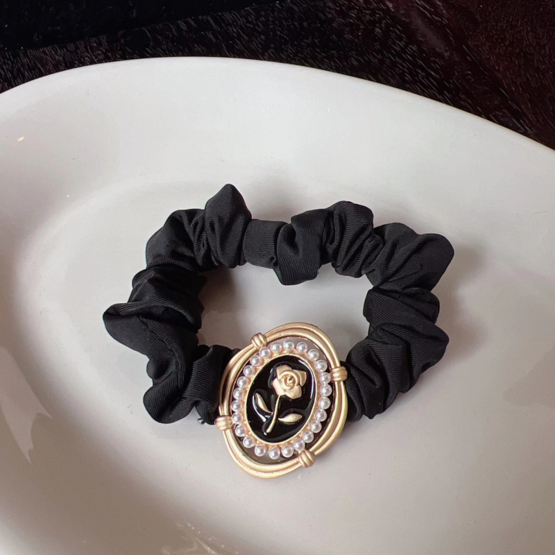 Audinio plaukų gumelė, rankų darbo, Korėjos stilius, aukšta elastinumas