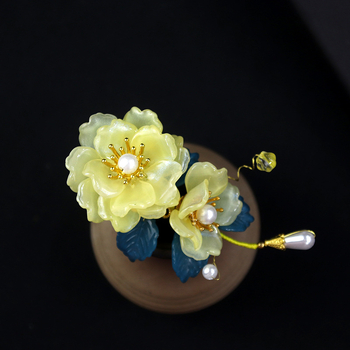 Kopča za kosu – bočna kopča, legura, Srednjovjeko-antčki stil, Literatura i umjetnost retro, Ljeto 2024