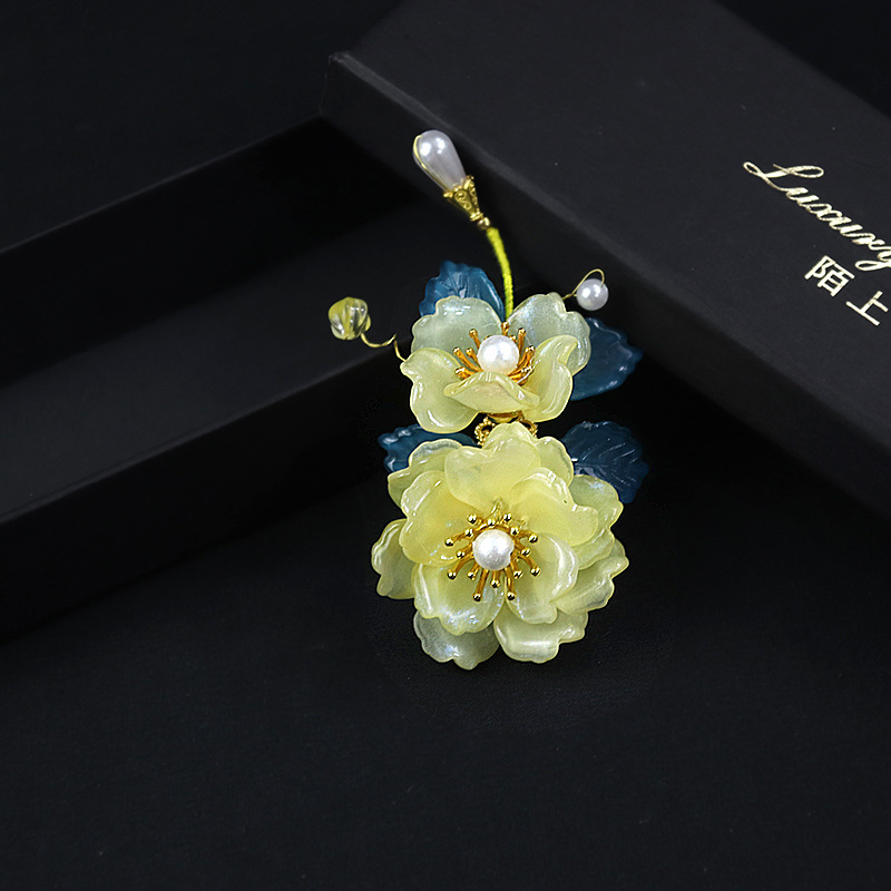 Kopča za kosu – bočna kopča, legura, Srednjovjeko-antčki stil, Literatura i umjetnost retro, Ljeto 2024