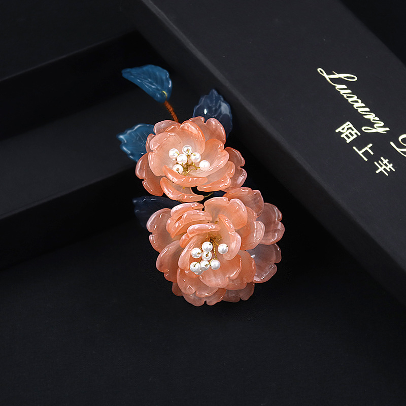 Kopča za kosu – bočna kopča, legura, Srednjovjeko-antčki stil, Literatura i umjetnost retro, Ljeto 2024