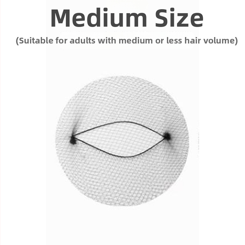 Plaukų aksesuarų rinkinys: 50 U formos segtukai, 20 nematomų plaukų tinklų, poliesterio pluoštas, rankų darbo, unisex.