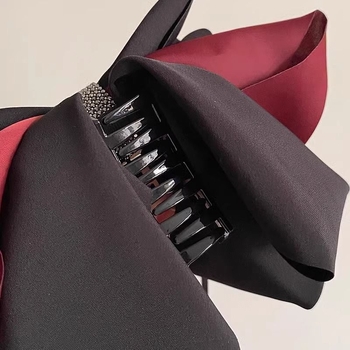 Mreža za kosu na glavu - Ručna izrada, mašna od trake, kopča za rep, tkanina, za žene, Han bang