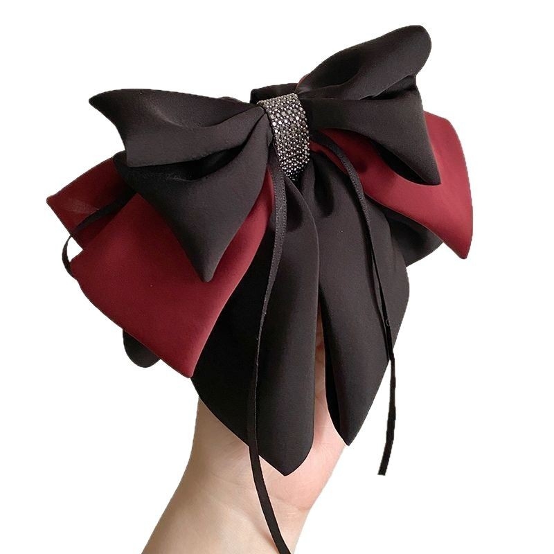 Dodatak za kosu za glavu – platneni ukras s mašnicom, klips za rep, Han bang, japanski/korejski stil, ručno izrađeno