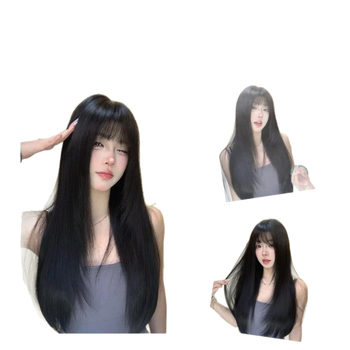 Dio peruke od proteinske svile, ravna, mehanička obrada, univerzalno pristajanje