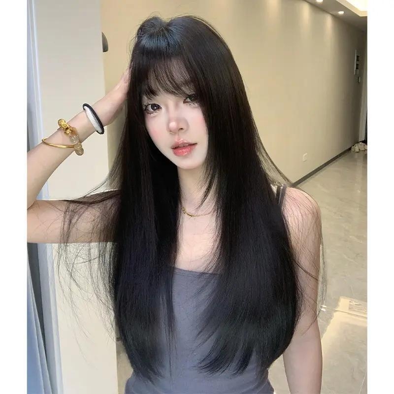 Dio peruke od proteinske svile, ravna, mehanička obrada, univerzalno pristajanje