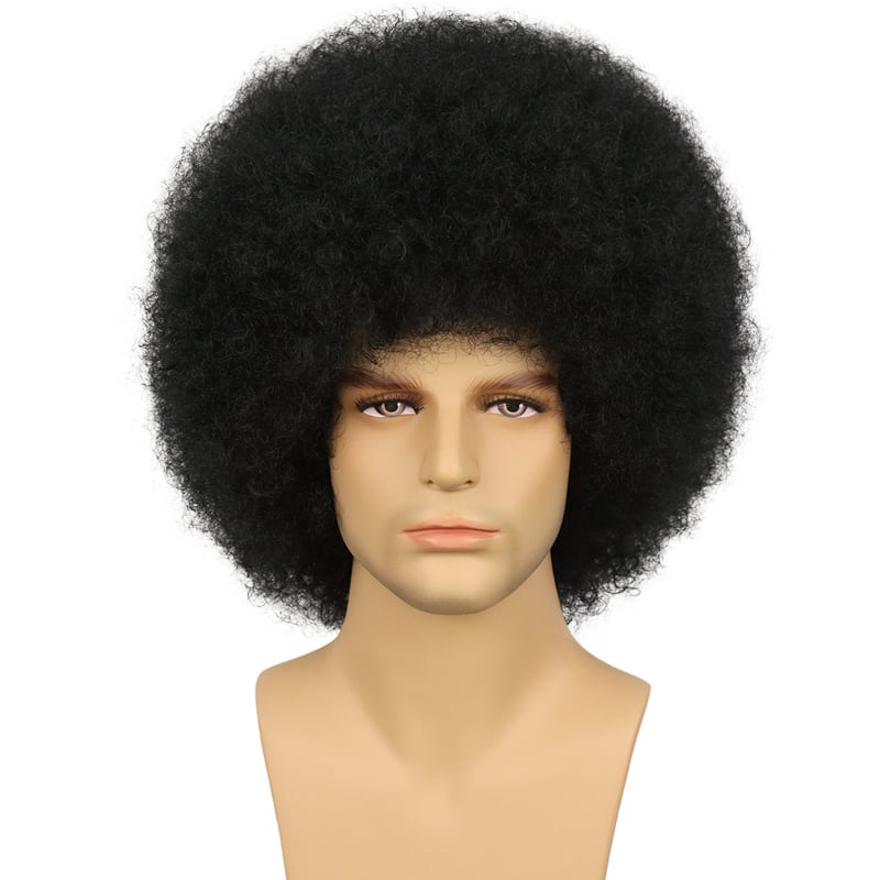 Afro perika od termički otpornog vlakna, Afro stil, model 087