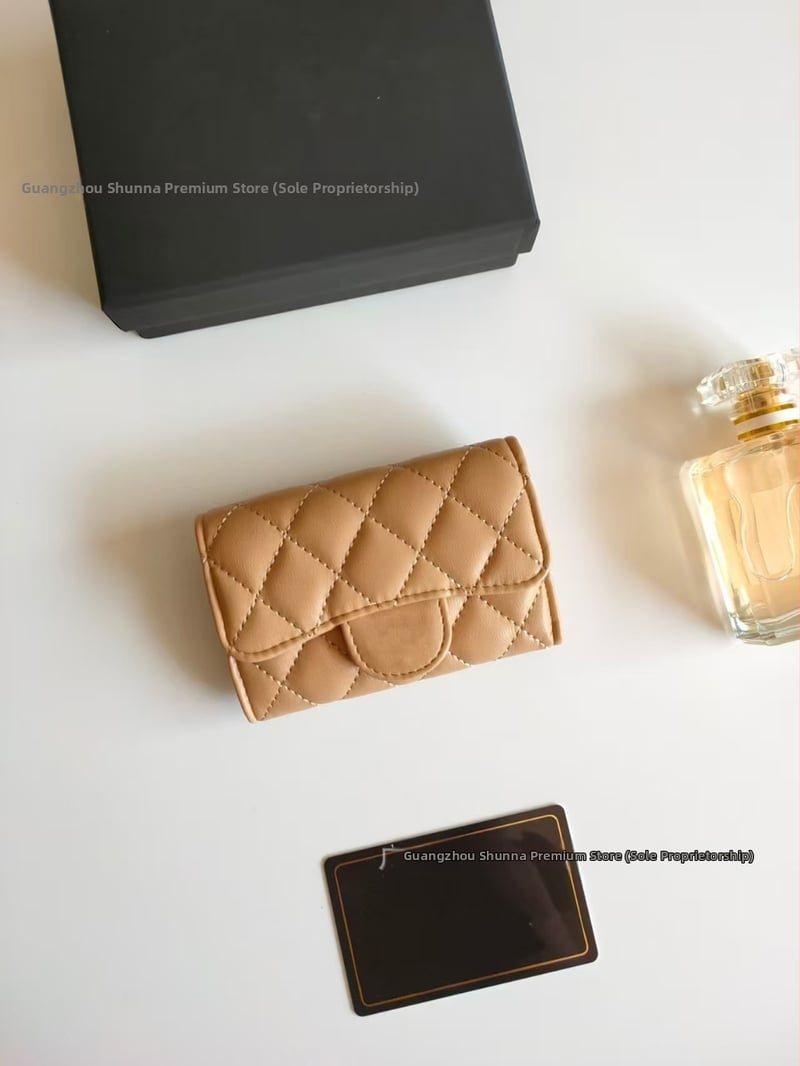 Monetų piniginė iš natūralios odos, moterims, vienos spalvos, galvijų odos pirmojo sluoksnio, pamušalas iš galvijų odos, 2025 m. pavasaris, atsparus dilimui