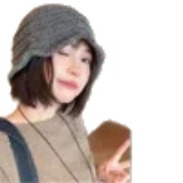 Moterų skrybelė-peruka, trumpi tiesūs plaukai megztose skrybelėse, aukštos temperatūros pluoštas, ausų apsauga