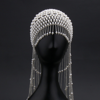 Rankų darbo dervos plaukų tinklas su ilgais kutais — etninis stilius, TS-23290, Xiao Ming