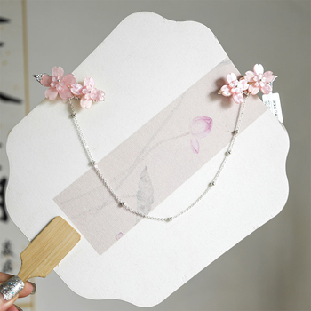 Lehui Headwear – Χειροποίητη Αλυσίδα Μαλλιών με Ζευγάρι Κλιπ, Στυλ Νεράιδας