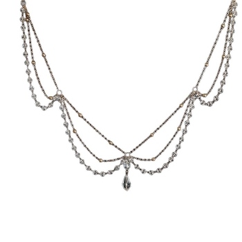 Lehui Headwear – Χειροποίητη Αλυσίδα Μαλλιών με Ζευγάρι Κλιπ, Στυλ Νεράιδας