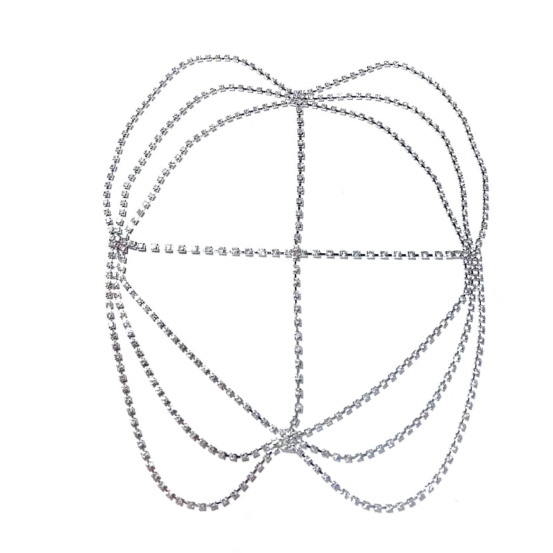 Kristályos hajdísz – Többszörös homloklánc és tassel hajpánt, elegáns női stílus, elektroplatálás felületkezelés