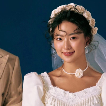 Retro svadbena traka za kosu od tkanine, marka Pure Korean Jewelry, tip: traka za kosu, proljeće 2023