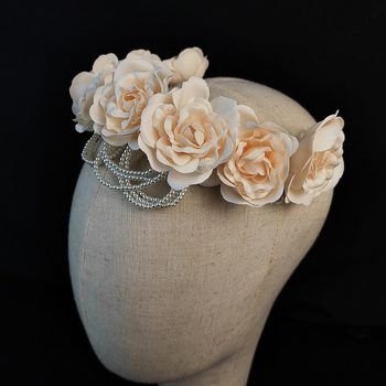 Retro svadbena traka za kosu od tkanine, marka Pure Korean Jewelry, tip: traka za kosu, proljeće 2023