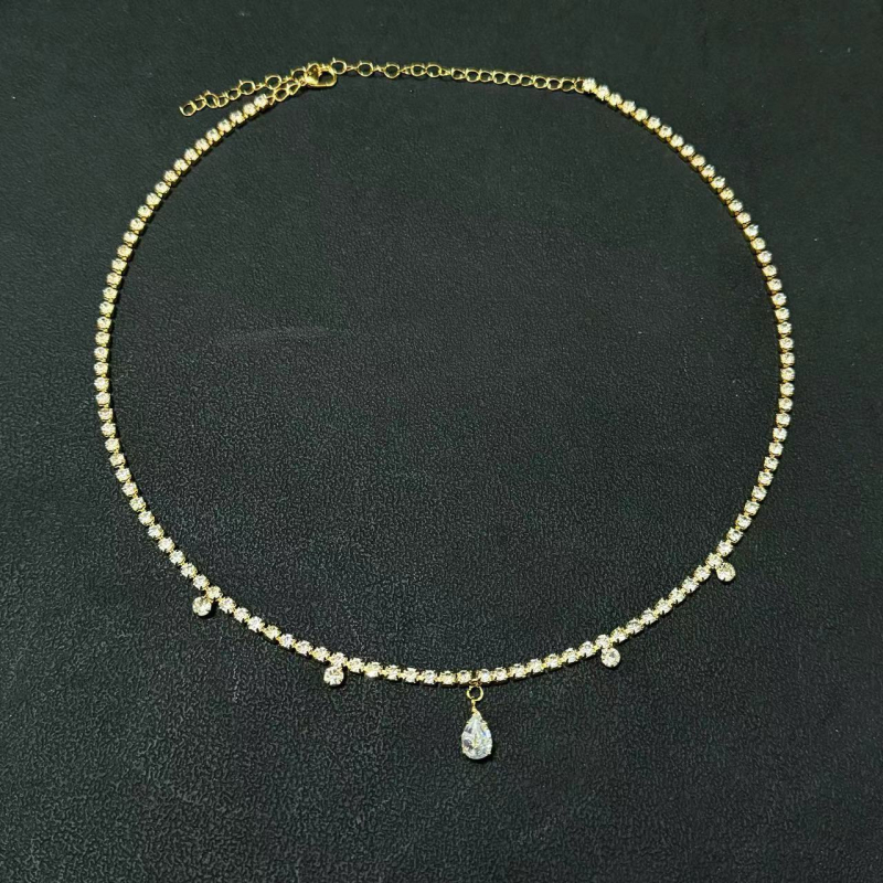 Boemska lančić za čelo sa rhinestones, elektroplirano završna obrada