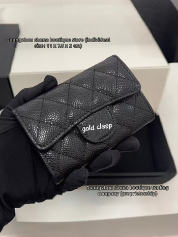 Monetų piniginė iš natūralios odos, moterims, vienos spalvos, galvijų odos pirmojo sluoksnio, pamušalas iš galvijų odos, 2025 m. pavasaris, atsparus dilimui