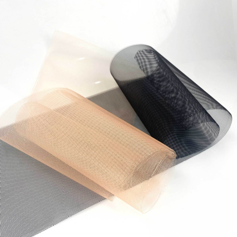 Perukai tinklo pagrindas su tvirtu tinklu, nėrinių plaukų tinklas perukoms