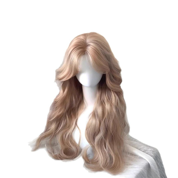 Perika s kovrčama i bočnim šiškama, kosa otporna na visoke temperature, puna pokrivenost glave, mehanizam izrade, Kenny wig