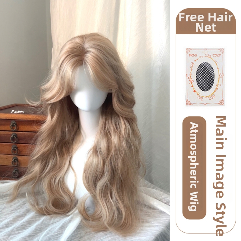 Perika s kovrčama i bočnim šiškama, kosa otporna na visoke temperature, puna pokrivenost glave, mehanizam izrade, Kenny wig