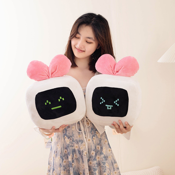 Плюшена кукла‑възглавничка Shen Yiru, персонализирано изображение, пълнена PP памук, кратък плюш, подходяща за ключодържател, за възраст 15–35