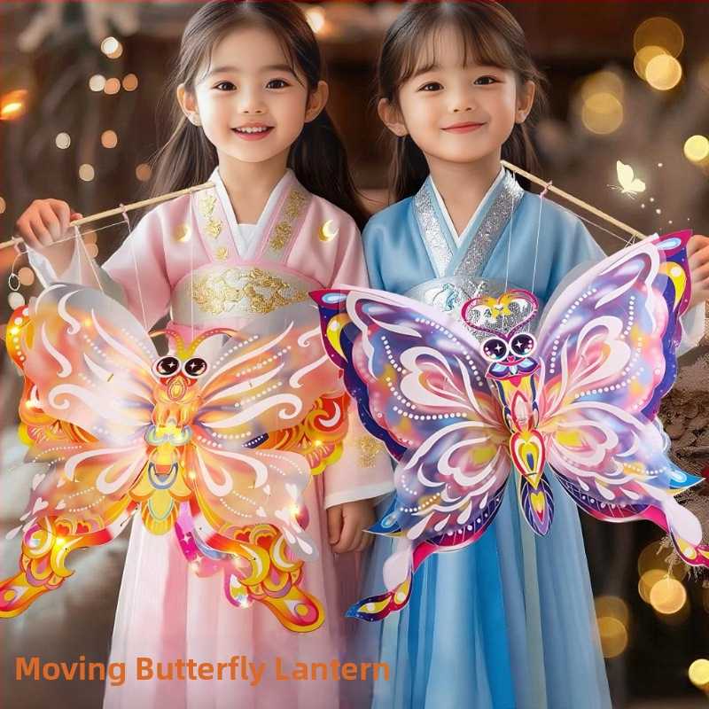 DIY PVC laternu komplekts — nepareiza forma, karikatūras stils, spīd