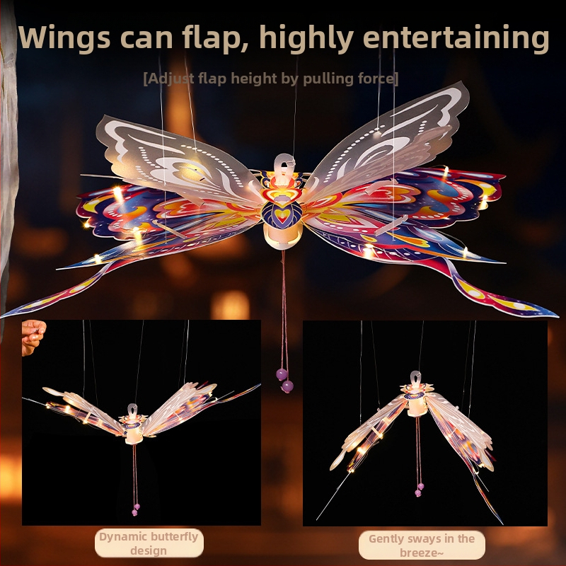 DIY PVC laternu komplekts — nepareiza forma, karikatūras stils, spīd