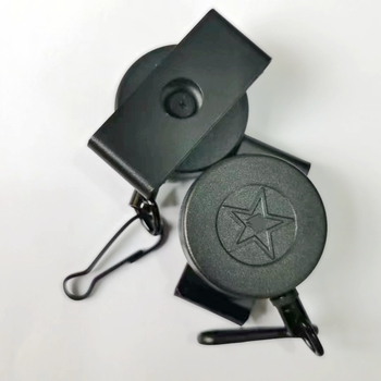 Clemă pentru curea cu rotire, design telescopic, din aliaj, breloc, tracțiune puternică