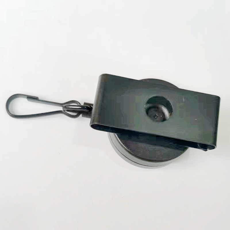 Clemă pentru curea cu rotire, design telescopic, din aliaj, breloc, tracțiune puternică
