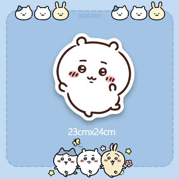 Pad ποντικιού με σχέδιο Chiikawa Usagi, διπλής όψεως αντιολισθητικό για γραφείο, υλικό Cortex, μεταλλική σφράγιση, παραμετροποίηση κατά δείγμα ή σχέδια