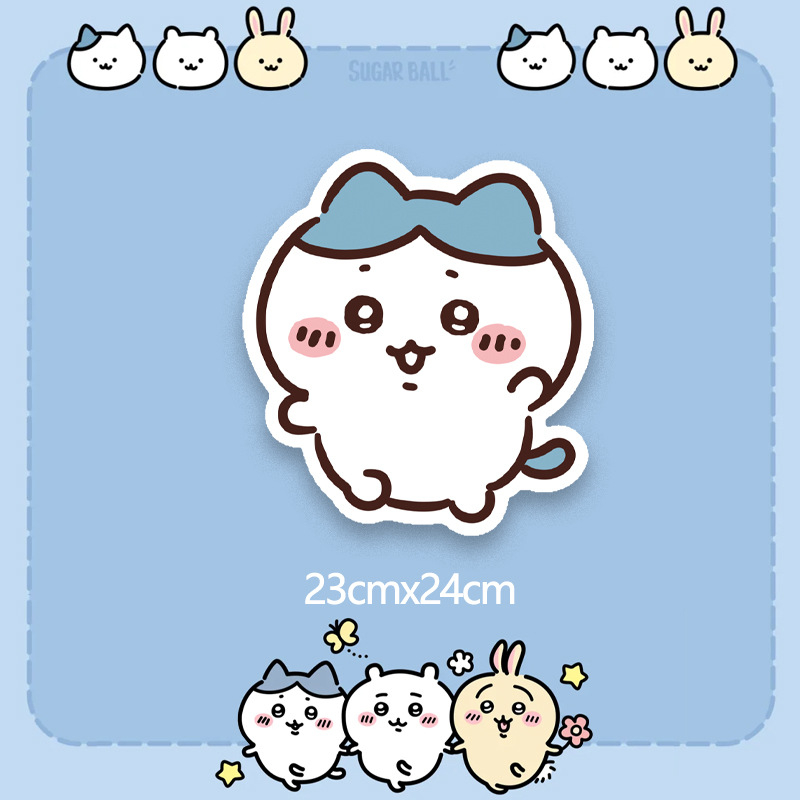 Pad ποντικιού με σχέδιο Chiikawa Usagi, διπλής όψεως αντιολισθητικό για γραφείο, υλικό Cortex, μεταλλική σφράγιση, παραμετροποίηση κατά δείγμα ή σχέδια