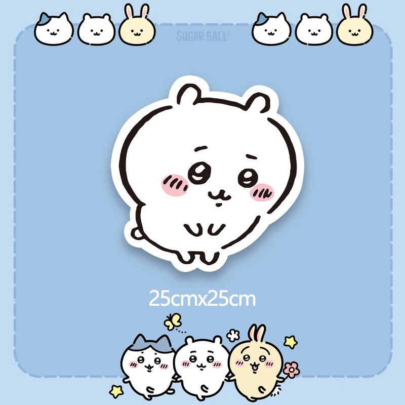 Pad ποντικιού με σχέδιο Chiikawa Usagi, διπλής όψεως αντιολισθητικό για γραφείο, υλικό Cortex, μεταλλική σφράγιση, παραμετροποίηση κατά δείγμα ή σχέδια