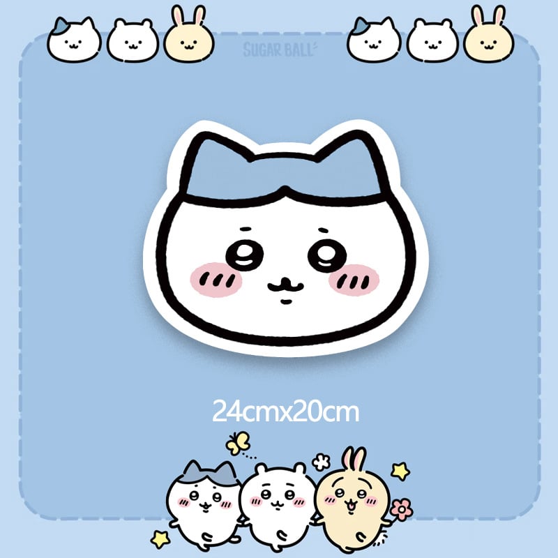 Pad ποντικιού με σχέδιο Chiikawa Usagi, διπλής όψεως αντιολισθητικό για γραφείο, υλικό Cortex, μεταλλική σφράγιση, παραμετροποίηση κατά δείγμα ή σχέδια