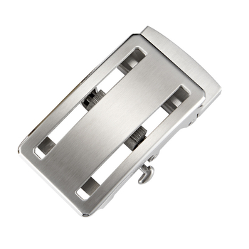 Rozsdamentes acél övcsat automata, fog nélküli dizájn, univerzális illeszkedés, testreszabható