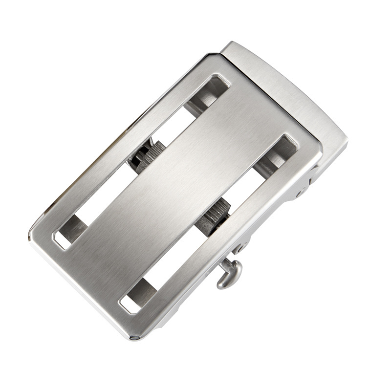 Rozsdamentes acél övcsat automata, fog nélküli dizájn, univerzális illeszkedés, testreszabható