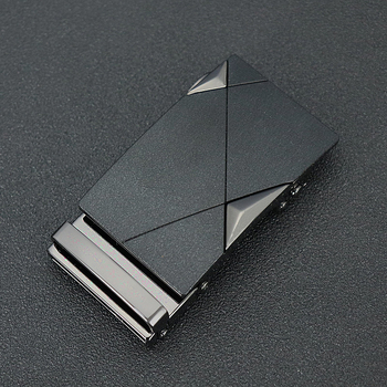 Automatikus övcsat, ötvözet, háromszög csat, két részes készlet, üzleti stílus